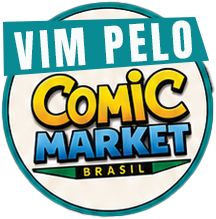 Selo Vim pelo Comic Market Brasil
